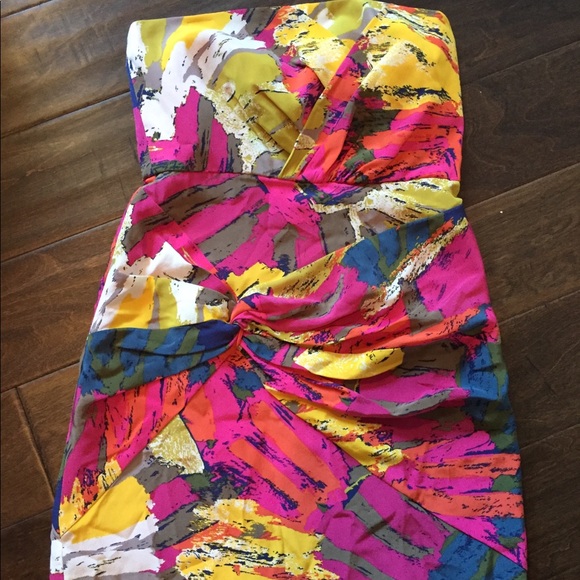 Tibi Silk Tropical Minidress, NWOT - Picture 3 of 6